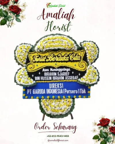 Papan Bunga Duka di Sidan